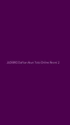 Tampilan Antarmuka Aplikasi Judibro Daftar Akun Toto Online Resmi - 2