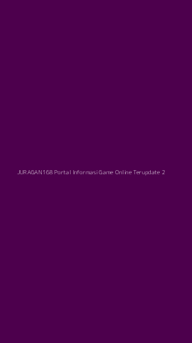 Tampilan Antarmuka Aplikasi Juragan168 Portal Informasi Game Online Terupdate - 2