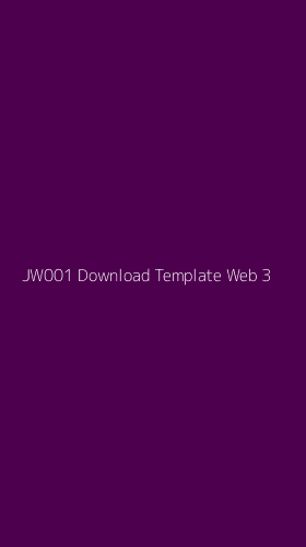 Tampilan Antarmuka Aplikasi Jw001 Download Template Web - 3