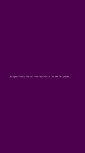 Tampilan Antarmuka Aplikasi Jackpot Parlay Portal Informasi Game Online Terupdate - 2