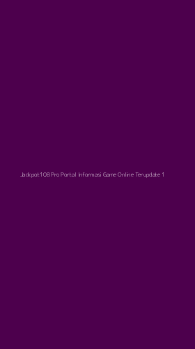 Tampilan Antarmuka Aplikasi Jackpot108 Pro Portal Informasi Game Online Terupdate - 1