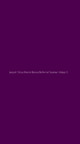 Tampilan Antarmuka Aplikasi Jacpot Situs Resmi Bonus Referral Seumur Hidup - 3