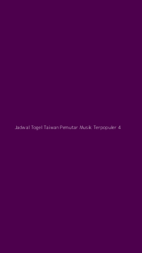 Tampilan Antarmuka Aplikasi Jadwal Togel Taiwan Pemutar Musik Terpopuler - 4