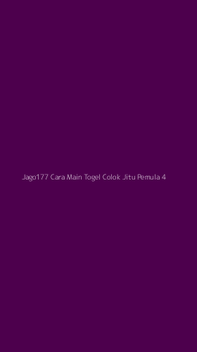 Tampilan Antarmuka Aplikasi Jago177 Cara Main Togel Colok Jitu Pemula - 4