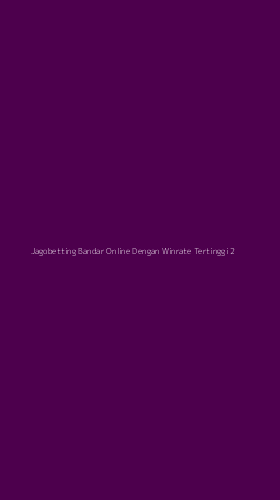 Tampilan Antarmuka Aplikasi Jagobetting Bandar Online Dengan Winrate Tertinggi - 2