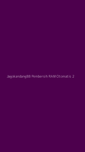 Tampilan Antarmuka Aplikasi Jagokandang88 Pembersih Ram Otomatis - 2