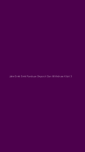 Tampilan Antarmuka Aplikasi Jahe Erek Erek Panduan Deposit Dan Withdraw Kilat - 3