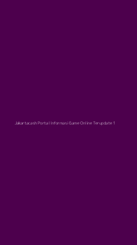 Tampilan Antarmuka Aplikasi Jakartacash Portal Informasi Game Online Terupdate - 1