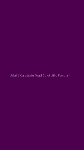 Tampilan Antarmuka Aplikasi Jala77 Cara Main Togel Colok Jitu Pemula - 4