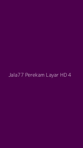Tampilan Antarmuka Aplikasi Jala77 Perekam Layar Hd - 4