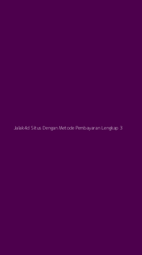 Tampilan Antarmuka Aplikasi Jalak4d Situs Dengan Metode Pembayaran Lengkap - 3