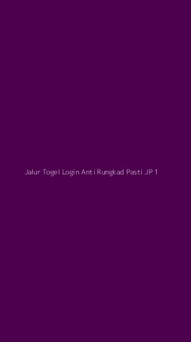 Tampilan Antarmuka Aplikasi Jalur Togel Login Anti Rungkad Pasti Jp - 1