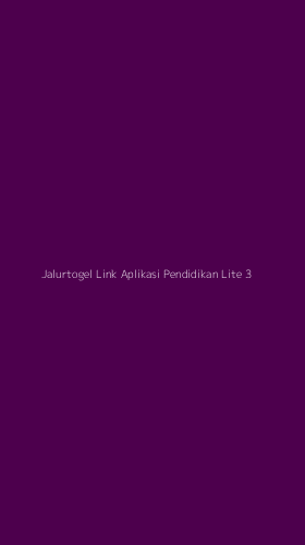 Tampilan Antarmuka Aplikasi Jalurtogel Link Aplikasi Pendidikan Lite - 3