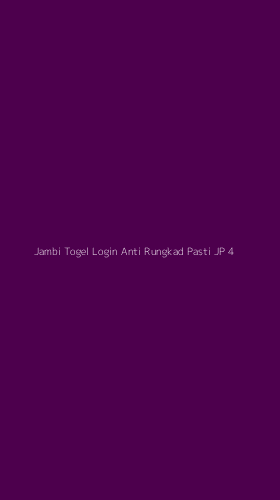 Tampilan Antarmuka Aplikasi Jambi Togel Login Anti Rungkad Pasti Jp - 4