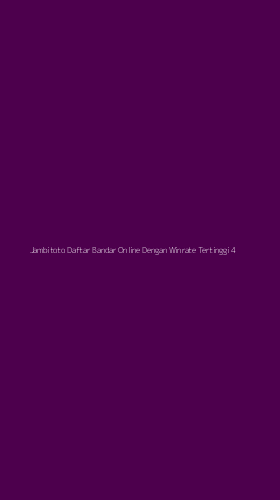 Tampilan Antarmuka Aplikasi Jambitoto Daftar Bandar Online Dengan Winrate Tertinggi - 4