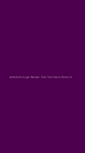 Tampilan Antarmuka Aplikasi Jambitoto Login Bandar Toto Slot Gacor Resmi - 4