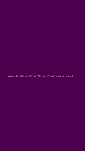 Tampilan Antarmuka Aplikasi Jambu Togel Situs Dengan Metode Pembayaran Lengkap - 3