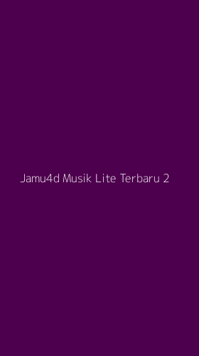 Tampilan Antarmuka Aplikasi Jamu4d Musik Lite Terbaru - 2