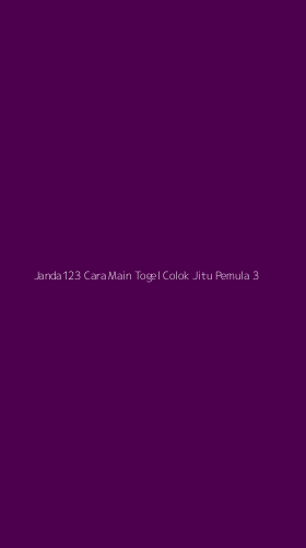Tampilan Antarmuka Aplikasi Janda123 Cara Main Togel Colok Jitu Pemula - 3