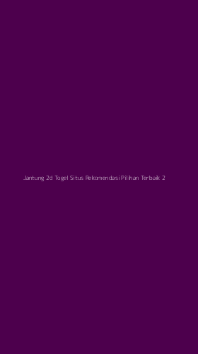 Tampilan Antarmuka Aplikasi Jantung 2d Togel Situs Rekomendasi Pilihan Terbaik - 2