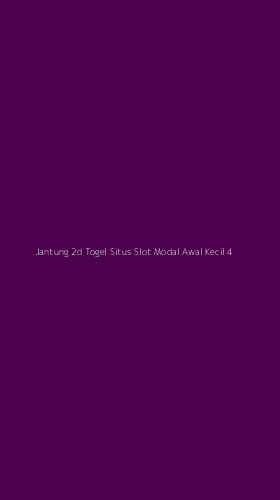 Tampilan Antarmuka Aplikasi Jantung 2d Togel Situs Slot Modal Awal Kecil - 4