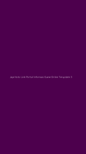 Tampilan Antarmuka Aplikasi Japritoto Link Portal Informasi Game Online Terupdate - 3