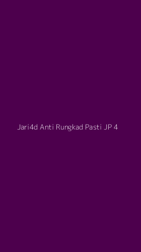 Tampilan Antarmuka Aplikasi Jari4d Anti Rungkad Pasti Jp - 4