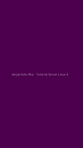 Tampilan Antarmuka Aplikasi Jarijaritoto Rtp - Tutorial Server Linux - 4