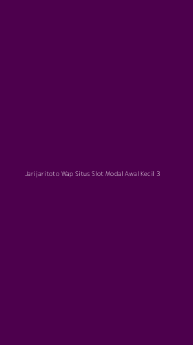 Tampilan Antarmuka Aplikasi Jarijaritoto Wap Situs Slot Modal Awal Kecil - 3