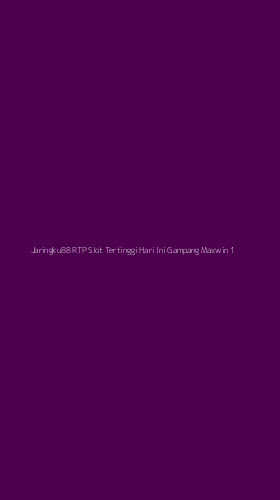 Tampilan Antarmuka Aplikasi Jaringku88 Rtp Slot Tertinggi Hari Ini Gampang Maxwin - 1