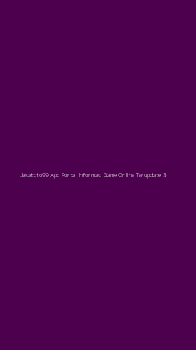 Tampilan Antarmuka Aplikasi Jasatoto99 App Portal Informasi Game Online Terupdate - 3