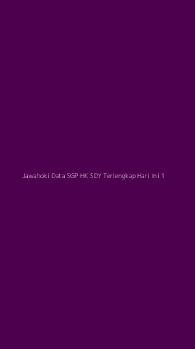 Tampilan Antarmuka Aplikasi Jawahoki Data Sgp Hk Sdy Terlengkap Hari Ini - 1
