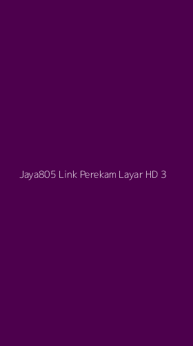 Tampilan Antarmuka Aplikasi Jaya805 Link Perekam Layar Hd - 3