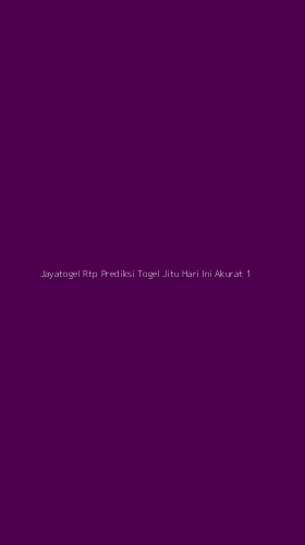 Tampilan Antarmuka Aplikasi Jayatogel Rtp Prediksi Togel Jitu Hari Ini Akurat - 1