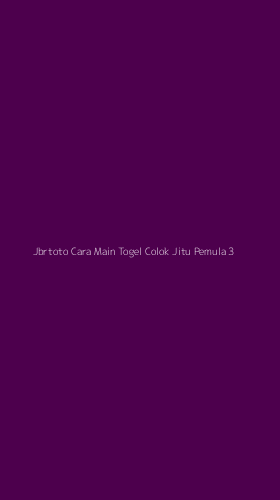 Tampilan Antarmuka Aplikasi Jbrtoto Cara Main Togel Colok Jitu Pemula - 3
