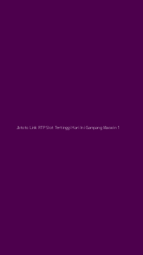 Tampilan Antarmuka Aplikasi Jbtoto Link Rtp Slot Tertinggi Hari Ini Gampang Maxwin - 1