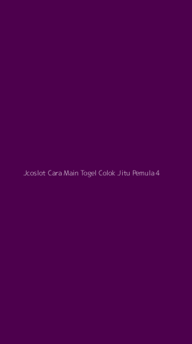 Tampilan Antarmuka Aplikasi Jcoslot Cara Main Togel Colok Jitu Pemula - 4
