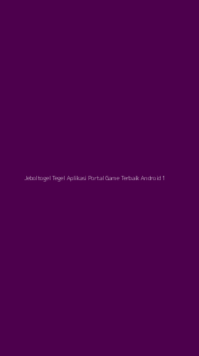 Tampilan Antarmuka Aplikasi Jeboltogel Tegel Aplikasi Portal Game Terbaik Android - 1