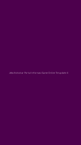 Tampilan Antarmuka Aplikasi Jeboltotostar Portal Informasi Game Online Terupdate - 4