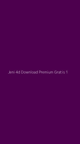Tampilan Antarmuka Aplikasi Jeni 4d Download Premium Gratis - 1