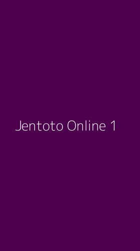 Tampilan Antarmuka Aplikasi Jentoto Online - 1