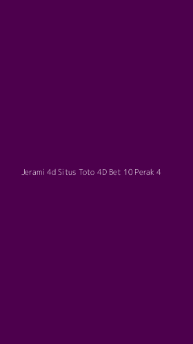 Tampilan Antarmuka Aplikasi Jerami 4d Situs Toto 4d Bet 10 Perak - 4