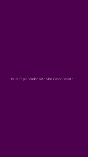 Tampilan Antarmuka Aplikasi Jeruk Togel Bandar Toto Slot Gacor Resmi - 1