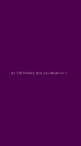 Tampilan Antarmuka Aplikasi Jet 138 Prediksi Bola Jitu Malam Ini - 1