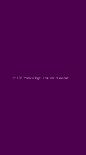 Tampilan Antarmuka Aplikasi Jet 178 Prediksi Togel Jitu Hari Ini Akurat - 1