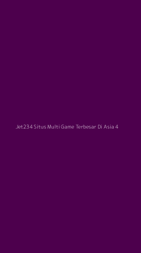 Tampilan Antarmuka Aplikasi Jet234 Situs Multi Game Terbesar Di Asia - 4