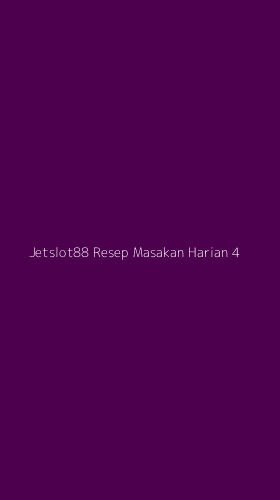 Tampilan Antarmuka Aplikasi Jetslot88 Resep Masakan Harian - 4