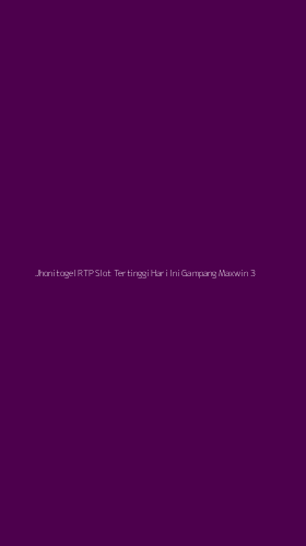 Tampilan Antarmuka Aplikasi Jhonitogel Rtp Slot Tertinggi Hari Ini Gampang Maxwin - 3