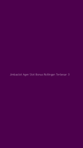 Tampilan Antarmuka Aplikasi Jimbaslot Agen Slot Bonus Rollingan Terbesar - 3
