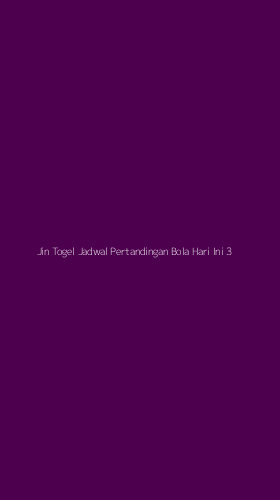 Tampilan Antarmuka Aplikasi Jin Togel Jadwal Pertandingan Bola Hari Ini - 3